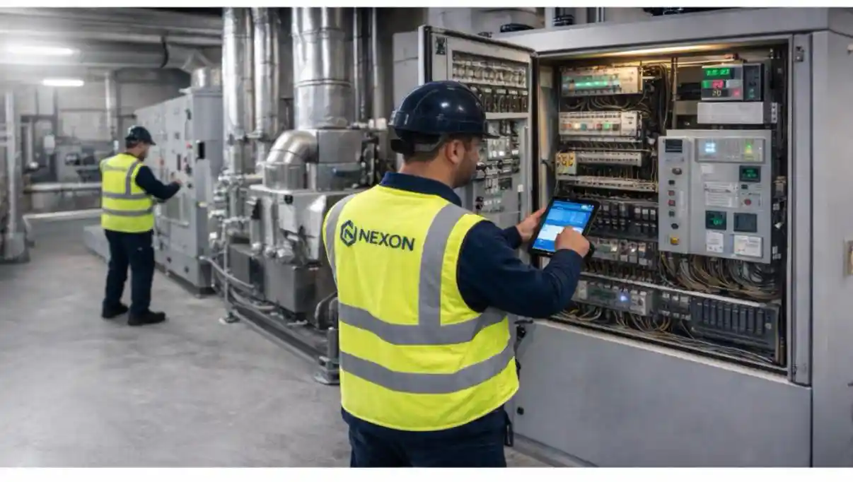 Engineer at work